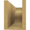 Ekena Millwork 6in. W x 8in. H x 20in. L Carmel Woodgrain TimberThane Rafter Tail, Primed Tan RFTUR06X08X20CARRCPR - alternate 3